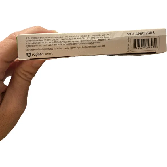 Cricket wireless Nokia 3.1 plus phone case red with kickstand - Picture 2 of 3